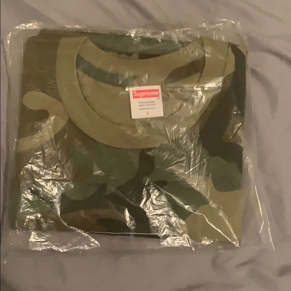 Sz L supreme blur tee woodland-camo - Picture 3 of 5